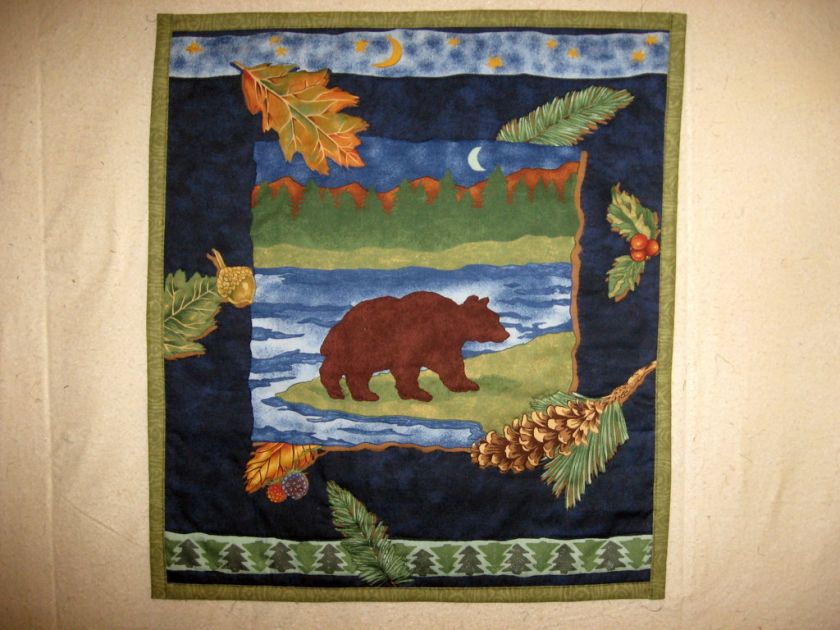 Twilight Lake Quilted Wall Hanging  