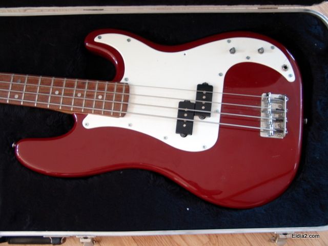 1997 Fender Squier P Bass Affinity NC 741969  