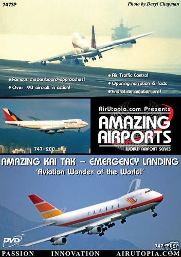 Air UtopiaKai Tak Airport DVDEmergency Landing NEW  