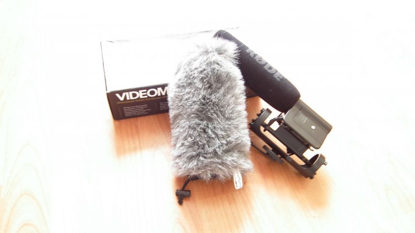 Deadcat windscreen fits Rode Videomic microphone mic  