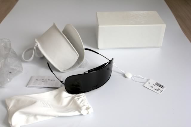 Maison Martin Margiela Incognito Sunglasses Black Steel  