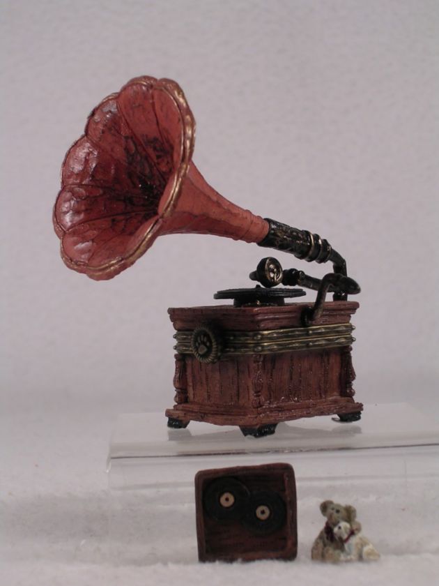 Boyds Treasure Box Edisons Victrola W/Spin McNib NIB  