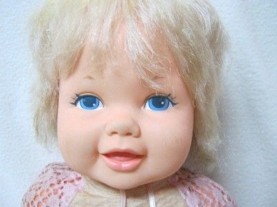 1977 KENNER BABY WONT LET GO DOLL  