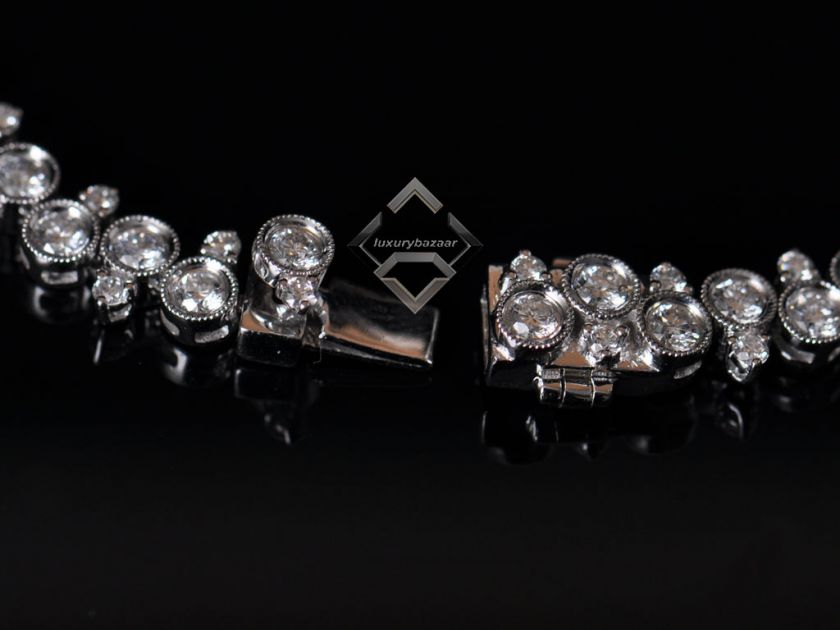   alternates   the bracelet is simply stunning Total diamond weight is