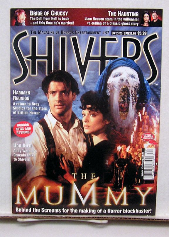 Shivers Magzine #67  BRIDE OF CHUCKY/THE MUMMY/HAMMER REUNION  