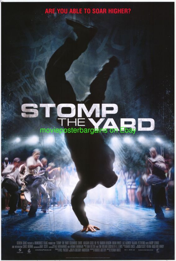 STOMP THE YARD MOVIE POSTER 2007 INTERNATIONAL STYLE  