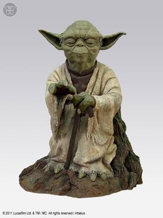 ATTAKUS STAR WARS YODA USING THE FORCE PRESTIGE FORMAT STATUE NEW 