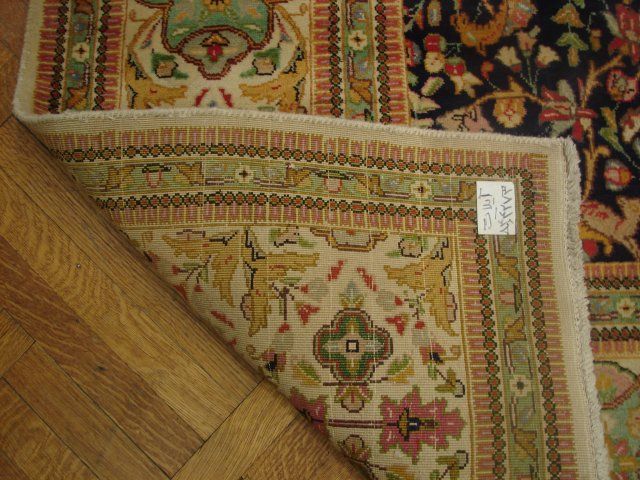 9X12 ORIGINAL PERSIAN TABRIZ TABA RUG  ANIMALS  