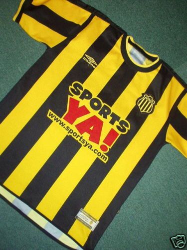 URUGUAY PENAROL PLAYERS JERSEY 2000   