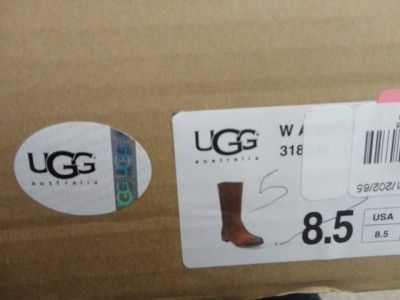   bidding on a pair of NEW UGG AUSTRALIA ANNISA Riding LEATHER BOOTS