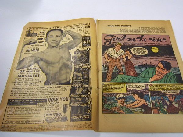 True Life Secrets No. 20 Volume 1 July 1954 comic book  