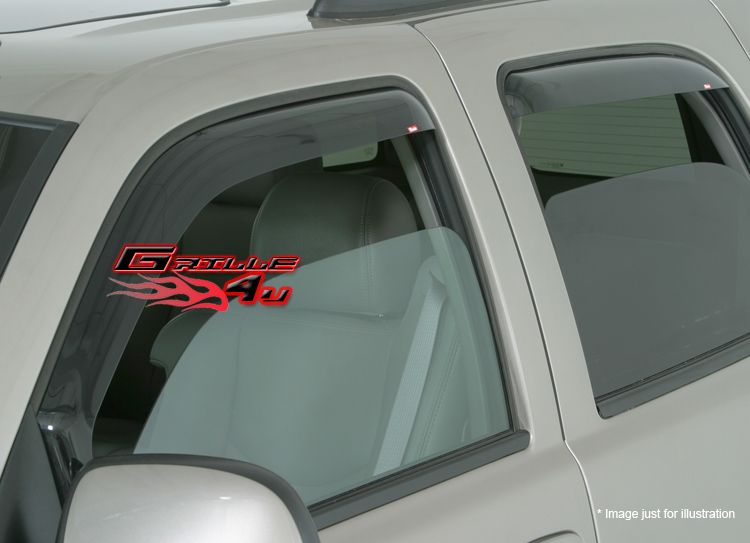 07 10 Chevy Avalanche/Silverado Vent Window Visor 4pc  