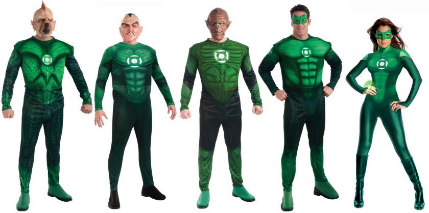   Lantern Muscle Female,Hal Jordan,Kilowog,Sinestro,Tomar Set  