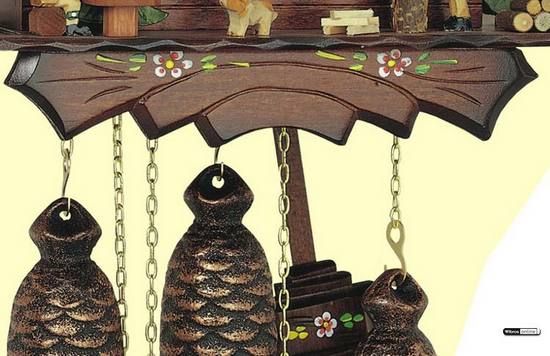 day musical   Cuckoo Clock   Beer Drinker   12 2/4  