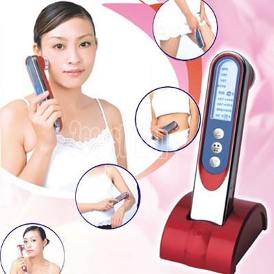 ULTRASONIC+GALVANIC ION+FACE INFRA SKIN MASSAGER  