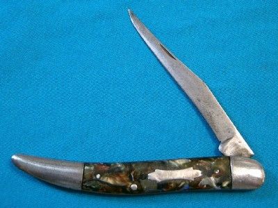    30S COLONIAL DUCK FEATHER CELL TOOTHPICK TICKLER KNIFE KNIVES POCKET