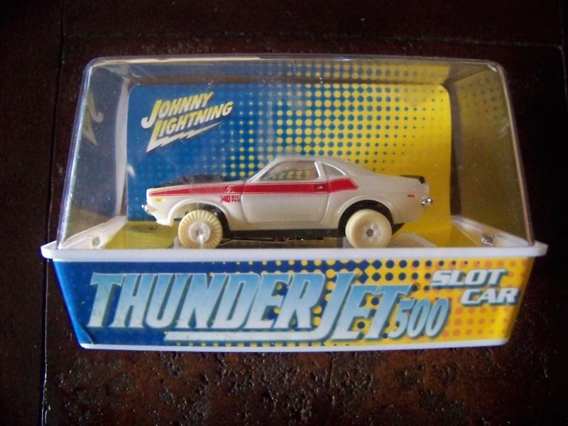 JOHNNY LIGHTNING HO THUNDERJET 500 DODGE WHITE RARE  