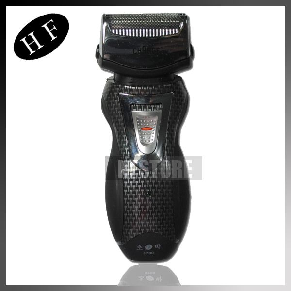 EU Mens Rechargeable Electric Shaver Double Edge Razor  