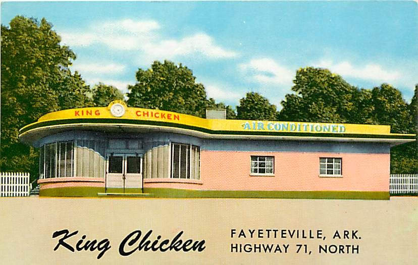 AR FAYETTEVILLE KING CHICKEN RESTAURANT R31199  