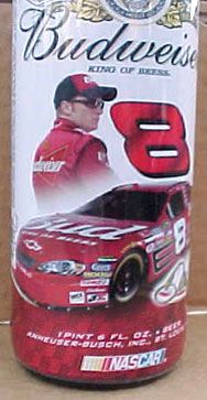 BUDWEISER BEER 22z full Bottle Dale Earnhardt Jr NASCAR  