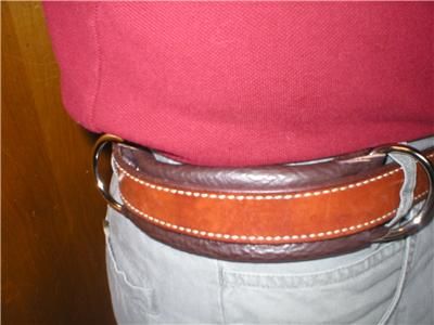 Handmade LEATHER Money Belt Concealed Travel Pouch Bag Purse Wallet 