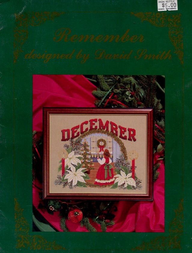 Remember December David Smith Cross Stitch Pattern  