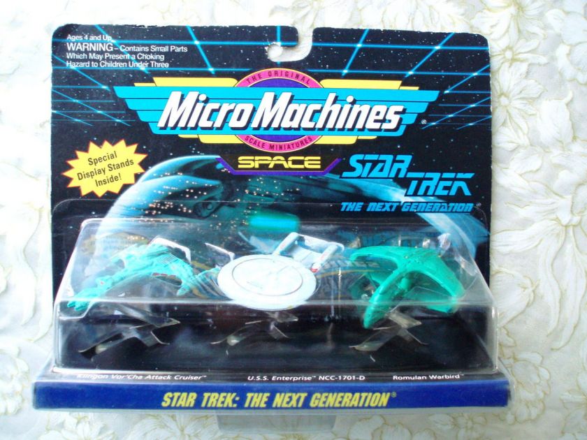 MICRO MACHINES STAR TREK  THE NEXT GENERATION MIP  