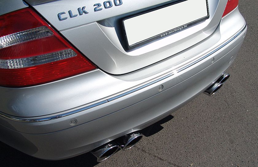 Mercedes Benz W209 CLK Exhaust Systems by Mec Design  