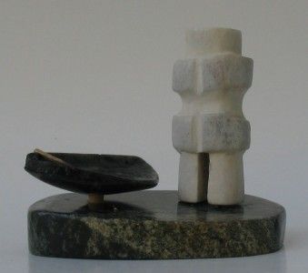 Inukshuk / Kudlik Inuit (eskimo) Pitseolak Pootoogook  