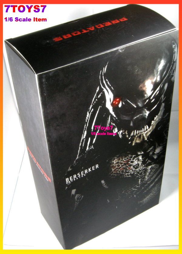 Hot Toys 1/6 Predator Berserker_ Box Set_ LED HT052Z  