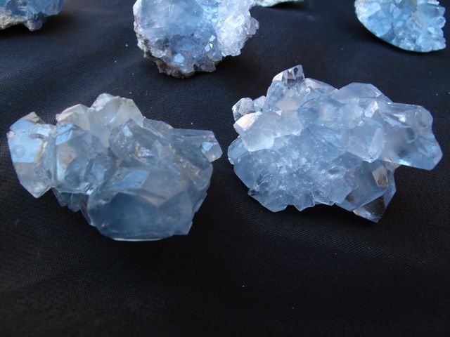 Celestite Druze First Quality (50 100g), Madagascar Blue Celestite 