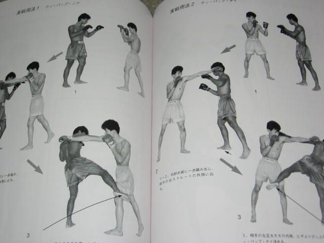 Muay Thai (Thai Boxing) 01 Instructional Photo Book m  