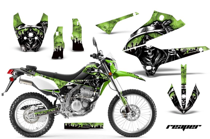 AMR RACING MOTORCROSS D TRACKER DIRT BIKE DECAL KAWASAKI KLX 250 08 12 