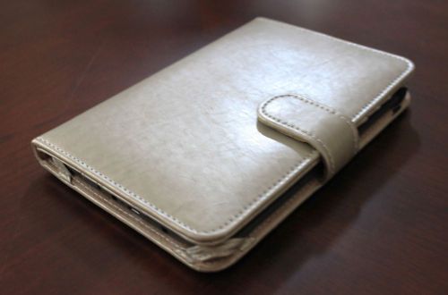 New  Kindle3 Synthetic Leather Case Cover Silver  