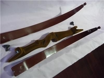 BEN PEARSON FLAME HUNTER TD RECURVE 60LONG BOW 54# MINTY  