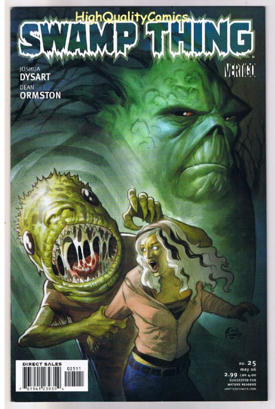 SWAMP THING #25,Vertigo,Raconteur, Eric Powell,2004,NM+  