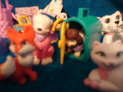 HAPPY FAMILY MATTEL BARBIE BRETZ PETZ DOLLHOUSE PETS  