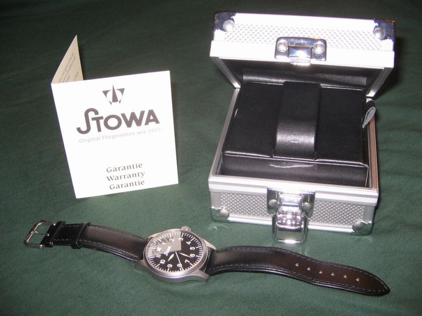 Authentic STOWA German Flieger military Pilots watch   B Uhr, WW II 