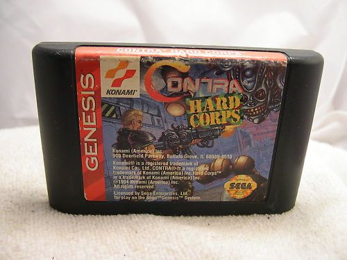 Contra Hard Corps Sega Genesis Cartridge ONLY 083717160113  