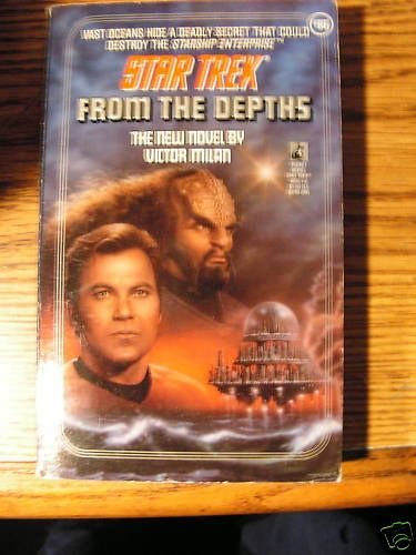 STAR TREK TOS NOVEL FROM THE DEPTHS 66 KLINGONS VG 1993  