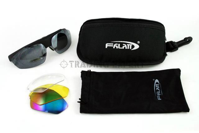 Falan Protective Eyewear Glasses with Spare Lens 00453  