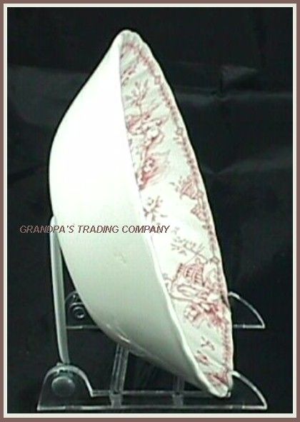Queens CHELSEA TOILE Pink 6 Soup Cereal Salad Bowl  