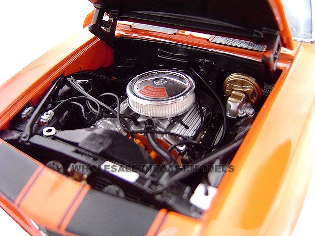 Brand new 124 scale diecast model car of 1969 Chevrolet Camaro Z28 HT 