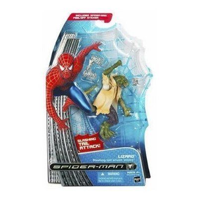 SPIDER MAN MOVIE SLASHING TAIL SMASH ATTACK LIZARD  