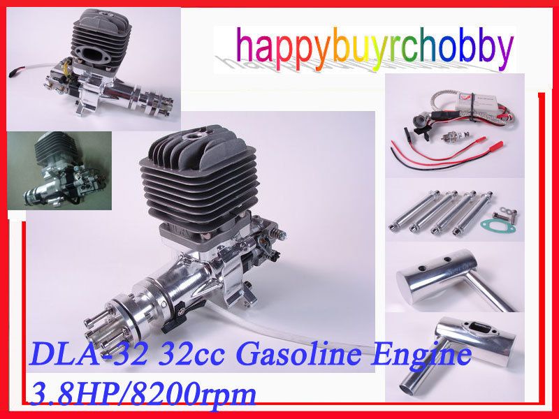   32cc Petrol Engine For RC Airplane/ Toy Rear Induction Gasoline  