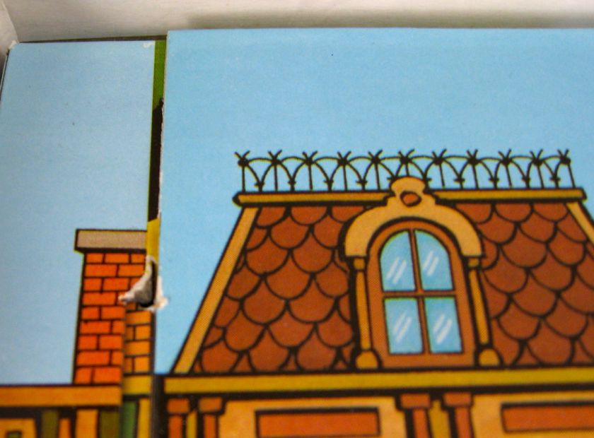 Vintage Disney Magic Kingdom Colorforms Super Deluxe Play Set 