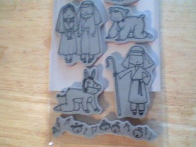 Recollections~Nativity Cling Stamps *NEW*  