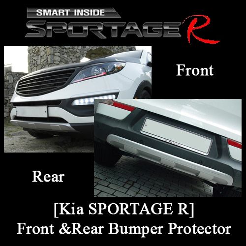   Front & Rear DIFFUSER Pad Cover / Bumper Protector 1Set   2p  