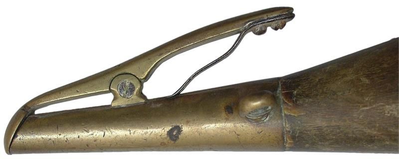 EUROPEAN ARTILLERY PRIMING HORN C.1750  