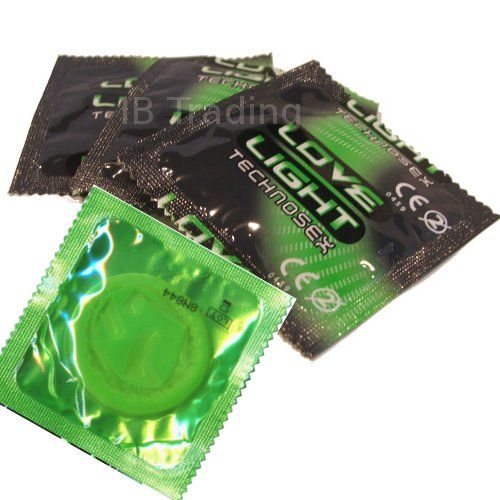 Love Light Glow in the Dark Glowing Condoms CE UK  